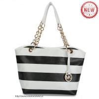 michael kors striped groot zwart bakken Ebay Handtassen p311u220